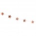 Grinalda Estrelas Rose Gold