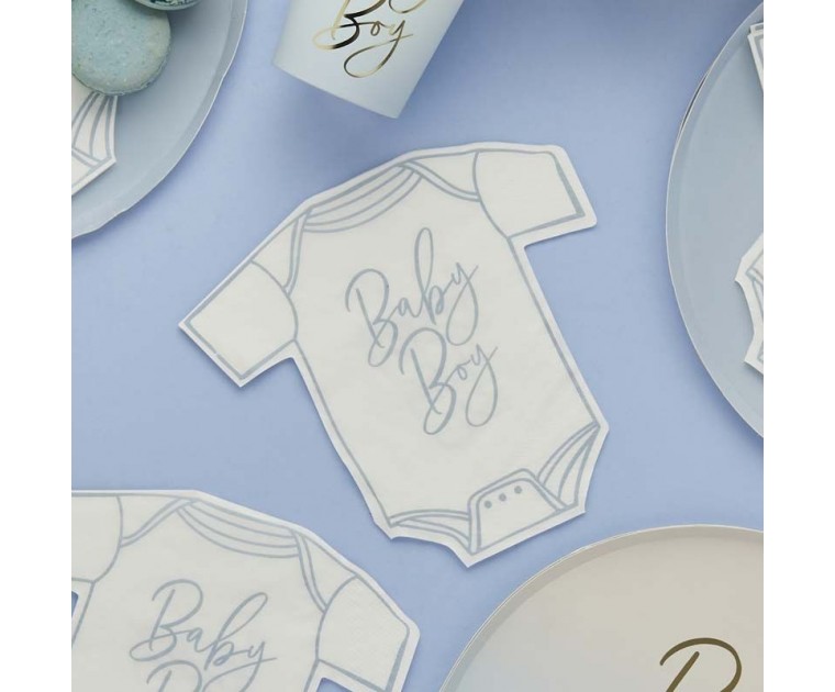 Guardanapos Babygrow Azul Baby Boy