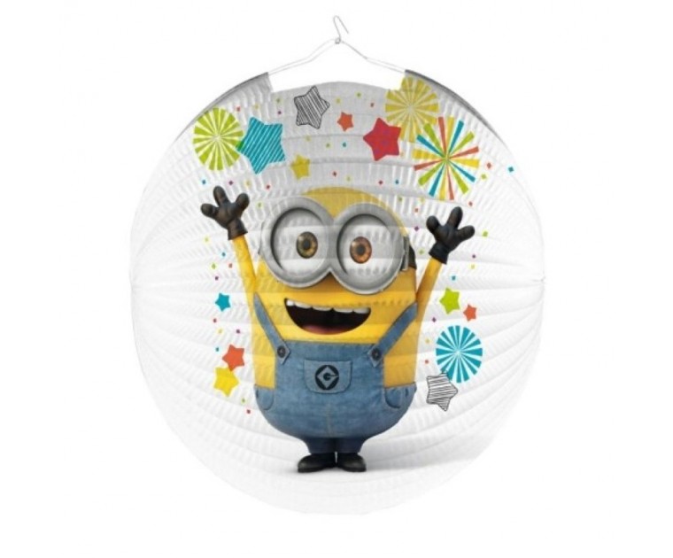 Lanterna Decorativa Minions 25 cms