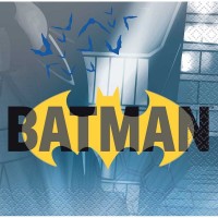 Pack 16 Guardanapos Pequenos Batman