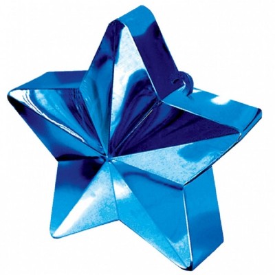 Peso Balões Estrela Azul Peso Balões Estrela Azul