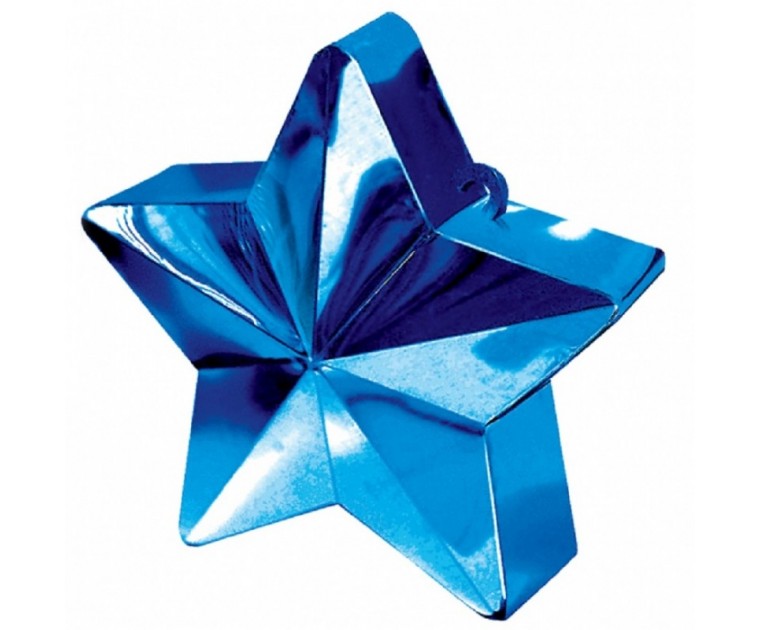 Peso Balões Estrela Azul