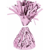 Peso Balões Foil Rosa Claro