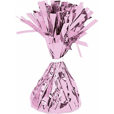 Peso Balões Foil Rosa Claro