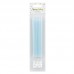 12 Velas Azul Claro 14 cms