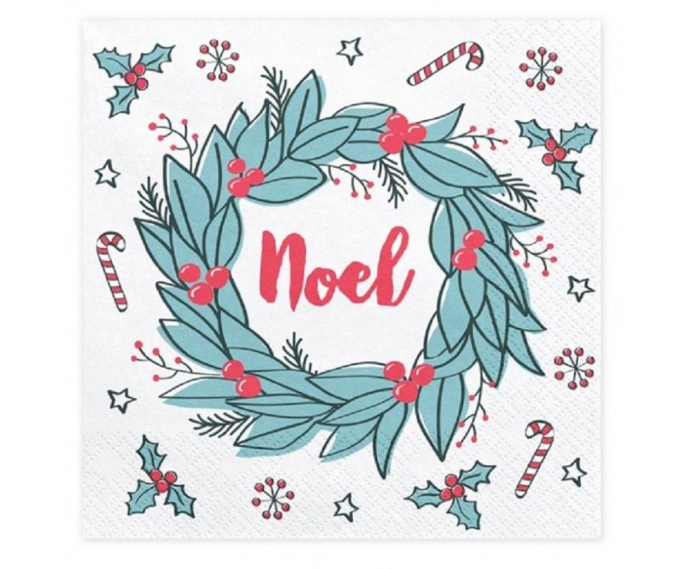 20 Guardanapos Noel