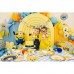 Balão Estrela Minions c/ Tassel