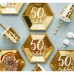 6 Copos Dourados 50º Aniversário