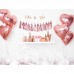 6 Pratos Bride squad Rose Gold