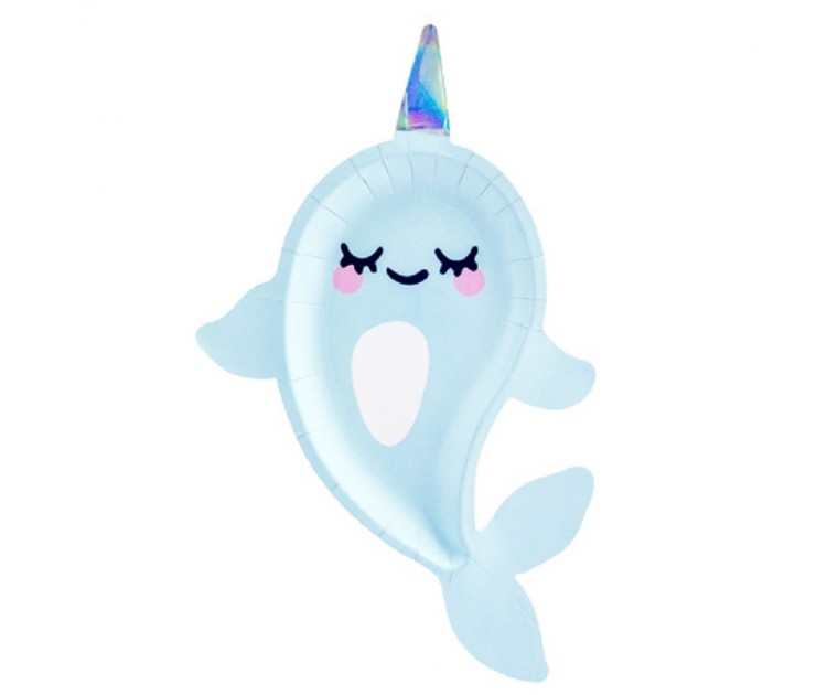 6 Pratos Narwhal