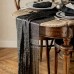 Table Runner Lantejoulas Pretas