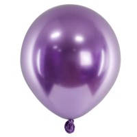 Balão Glossy Violeta 12 cms