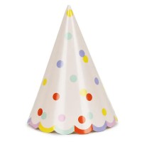 Chapéus Bolinhas Multicoloridas 
