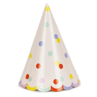 Chapéus Bolinhas Multicoloridas 