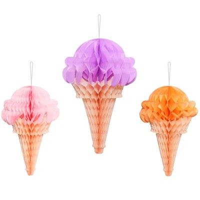 Pack 3 Honeycomb Gelados de Cone