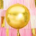 Balão Foil Bola Dourado 40 cms