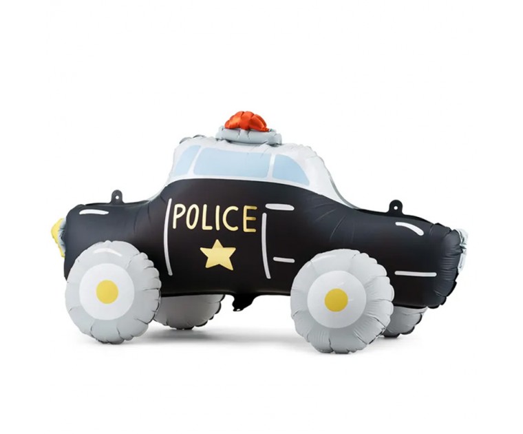 Balão de Chão Carro de Polícia