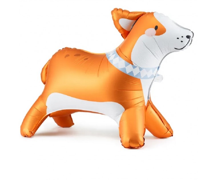 Balão Cão Corgi 88x70 cm