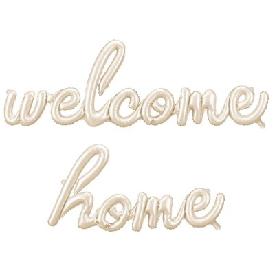 Balão Foil Welcome Home