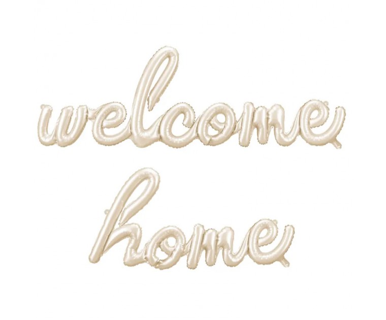 Balão Foil Welcome Home