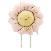 Balão Foil Flor Blush Pink