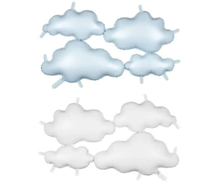 Balão dupla face nuvens
