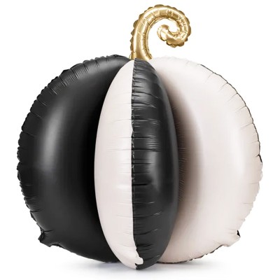 Balão abóbora P & B 3D 