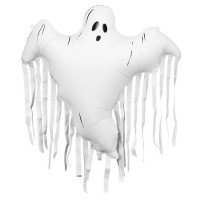 Fantasma de Balão Metalizado com Pendentes