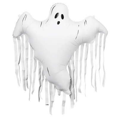 Fantasma de Balão Metalizado com Pendentes