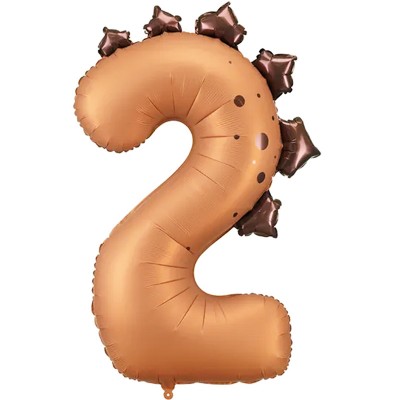 Balão Foil Nº2 Dinossauro