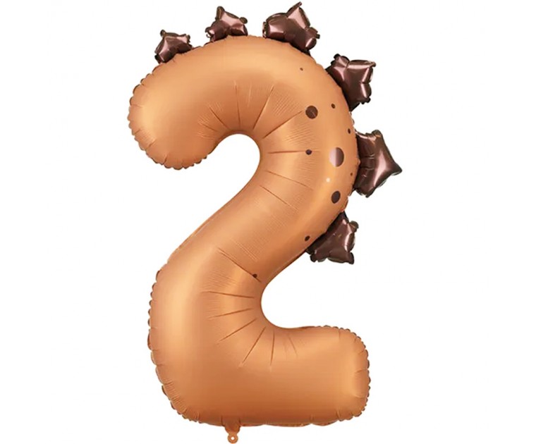 Balão Foil Nº2 Dinossauro