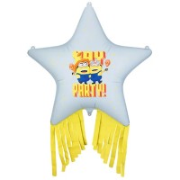 Balão Estrela Minions c/ Tassel