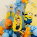Balão Estrela Minions c/ Tassel