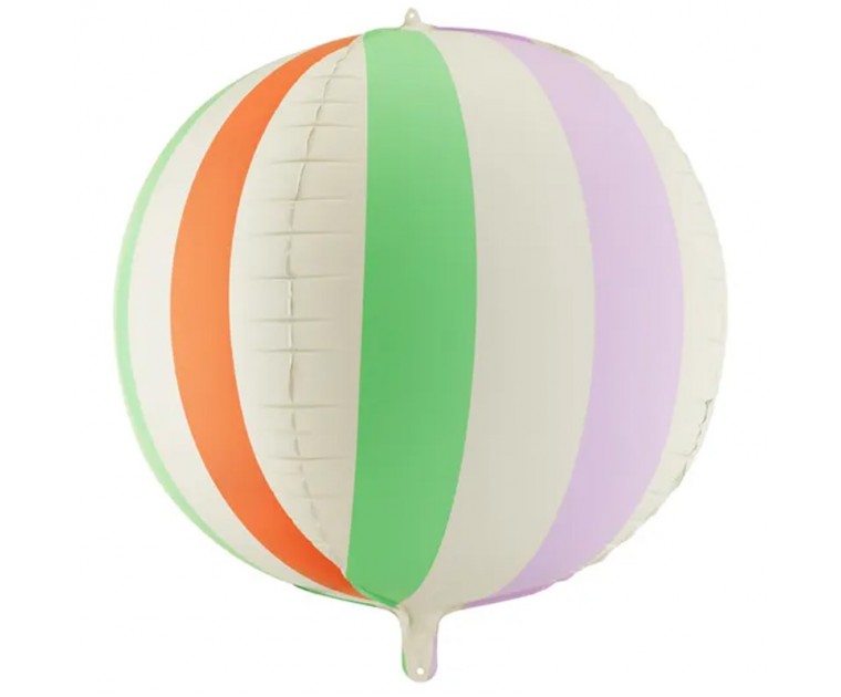 Balão Riscas Multicolorido