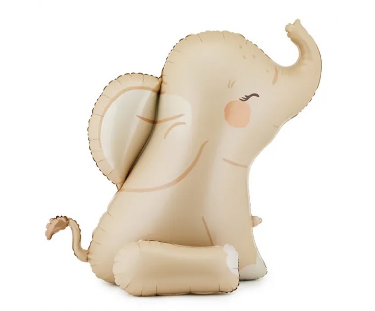 Balão Elefante Bege