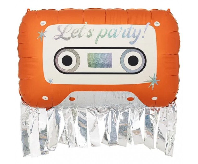 Cassete Laranja Lets Party