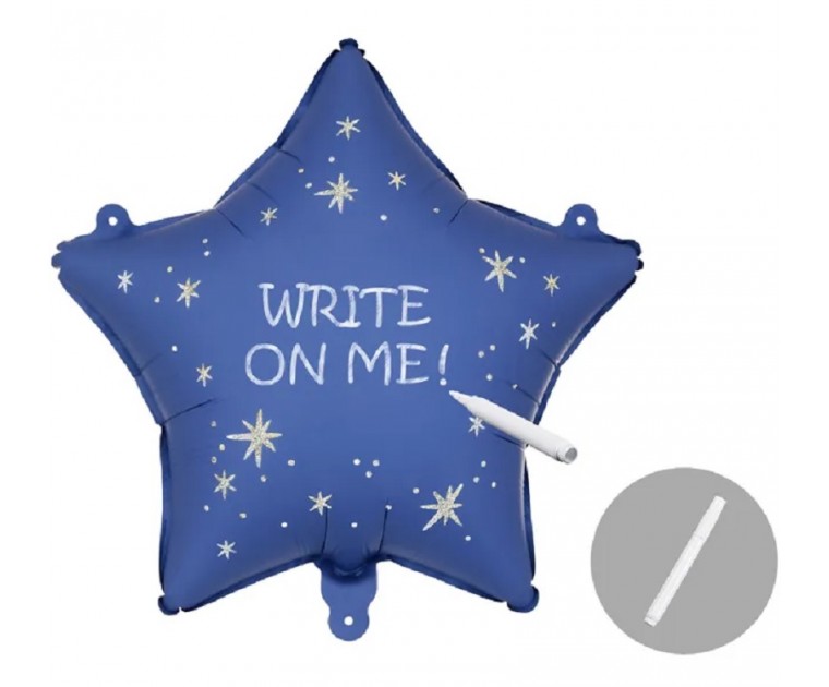 Balão Foil Estrela Personalizável 