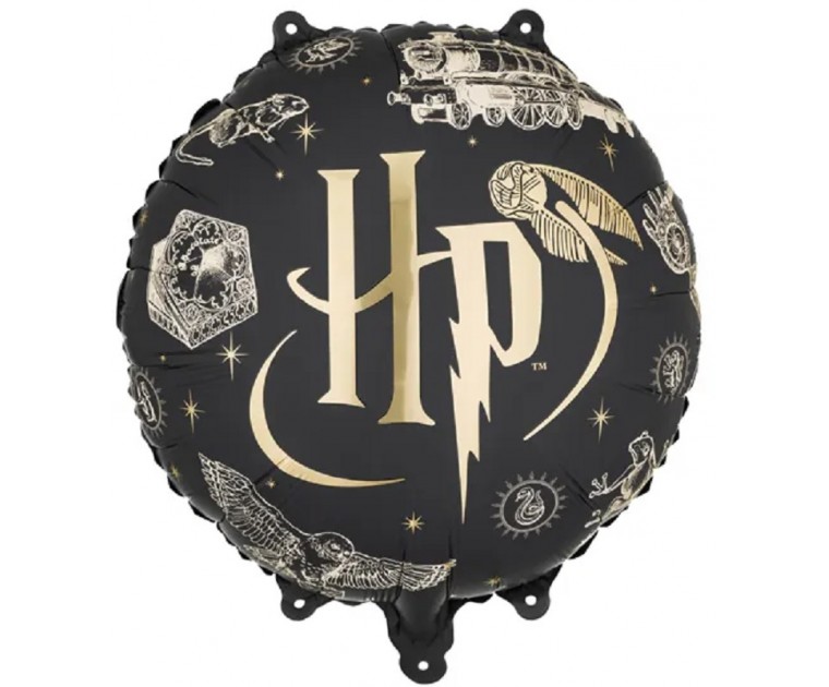 Balão Harry Potter preto