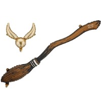 Conj. balões Vassoura Harry Potter e Snitch