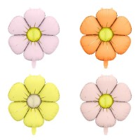 Pack 4 Flores Mix Cores para Grinaldas