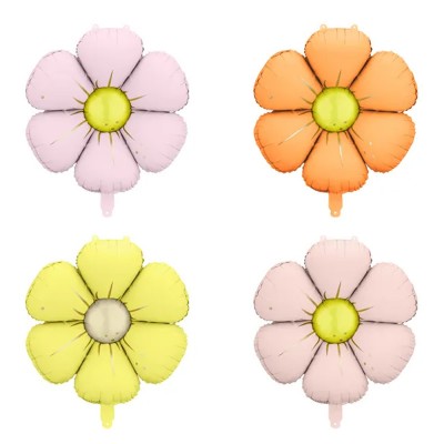 Pack 4 Flores Mix Cores para Grinaldas