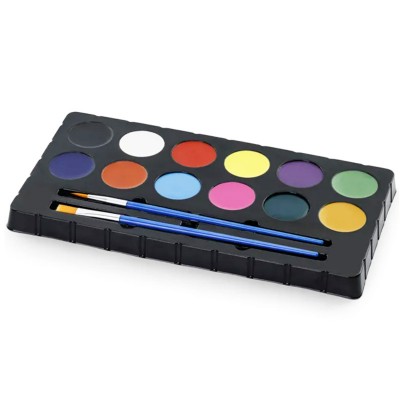 Kit 12 cores Pinturas Faciais