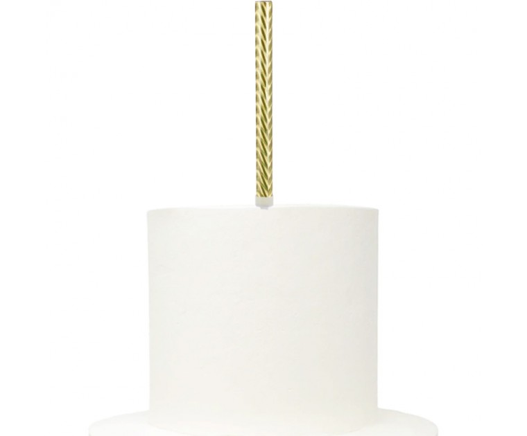 Foguete Dourado de 18 cms