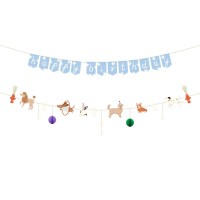 Banner Happy Birthday Cães 