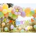 Banner Mix Cores Happy Birthday