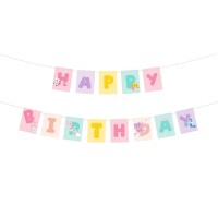 Banner Happy Birthday Gabby's Dollhouse