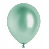 10 Balões Glossy Verdes