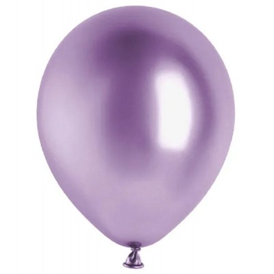 10 Balões Glossy Violeta