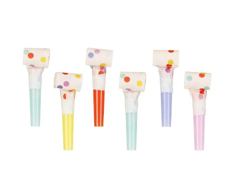 Cornetas Bolinhas Multicoloridas Cornetas Bolinhas Multicoloridas