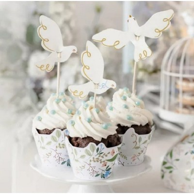Topos Cup Cakes Pomba Topos Cup Cakes Pomba